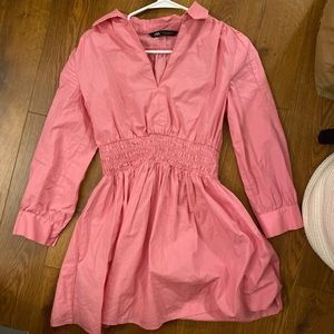 Pink Zara dress